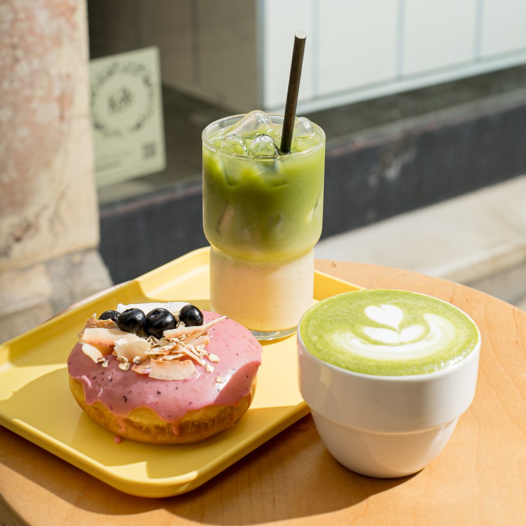 Iced Matcha Latte, Best speciallty coffee Malaga