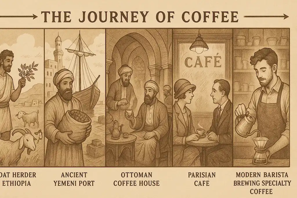 Historia en el café