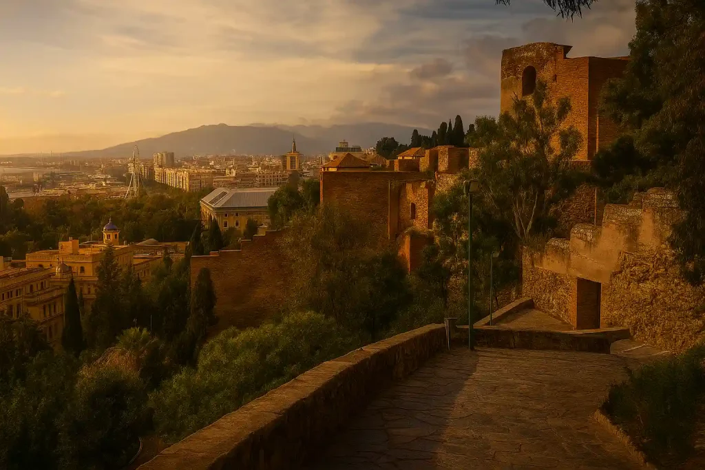 vistas castillo de gibralfaro