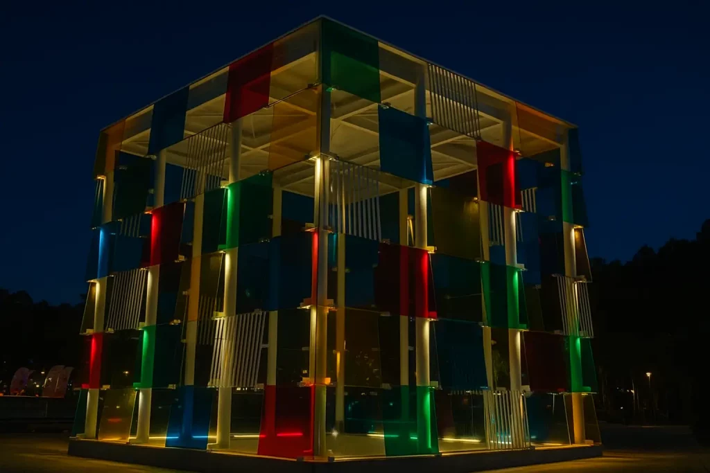 centro pompidou en navidad