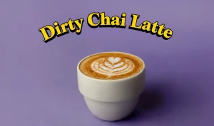 Dirty Chai Latte