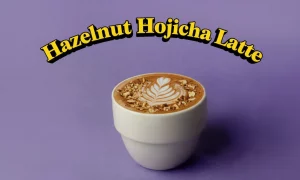Hazelnut Hojicha Latte