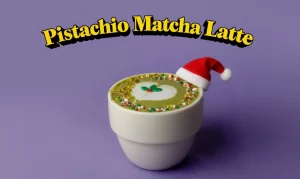 Pistachio Matcha Latte