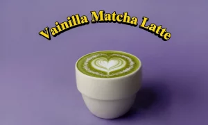 Vainilla Matcha Latte